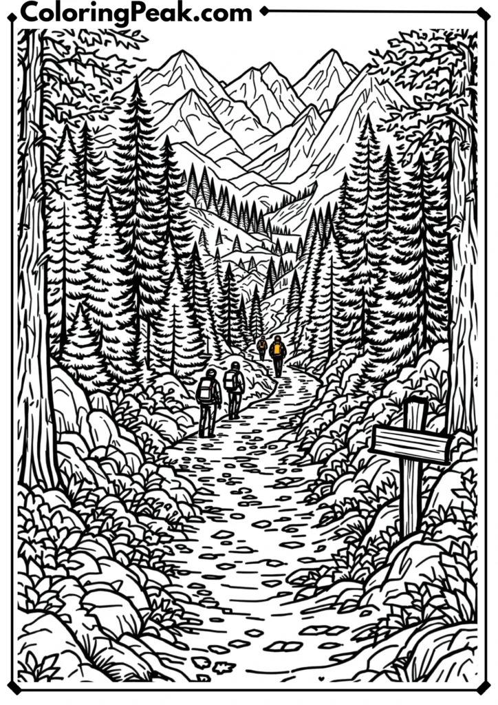 Autumn Hiking Trail