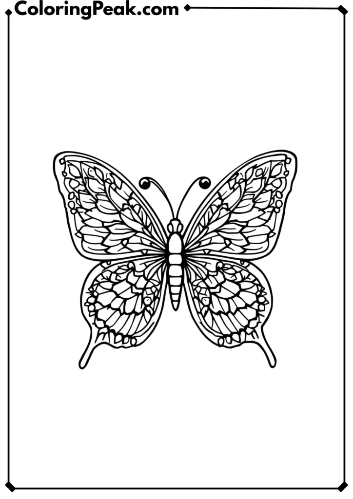 Autumn Leaf Butterfly
