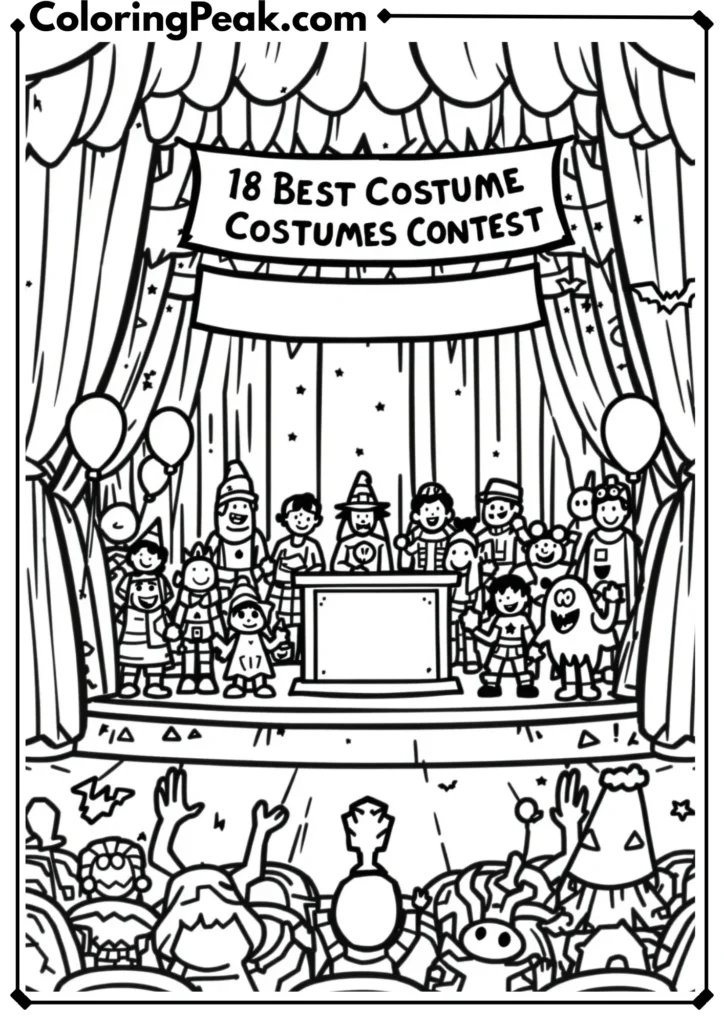 Costume Contest Stage