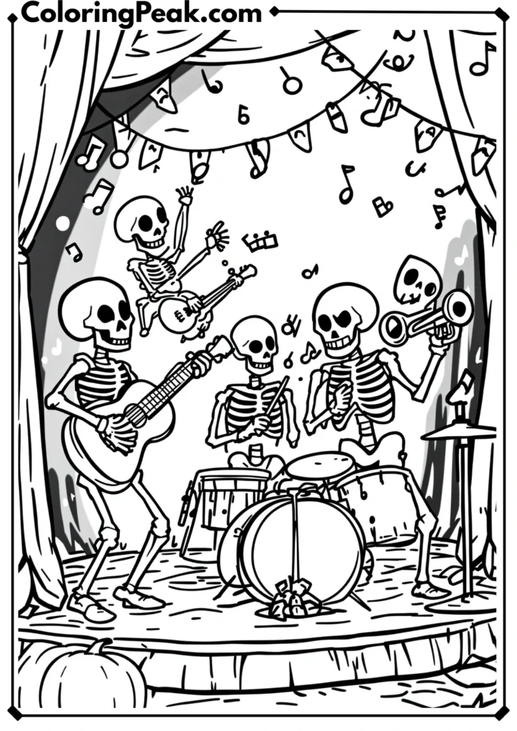 Dancing Skeleton Band