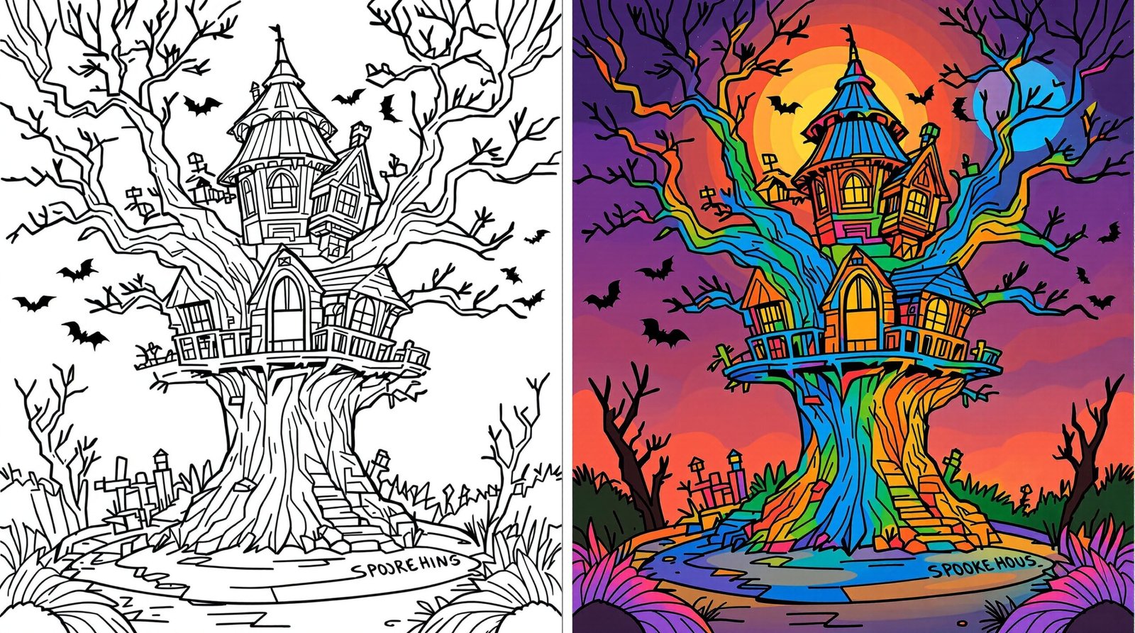cute halloween coloring pages