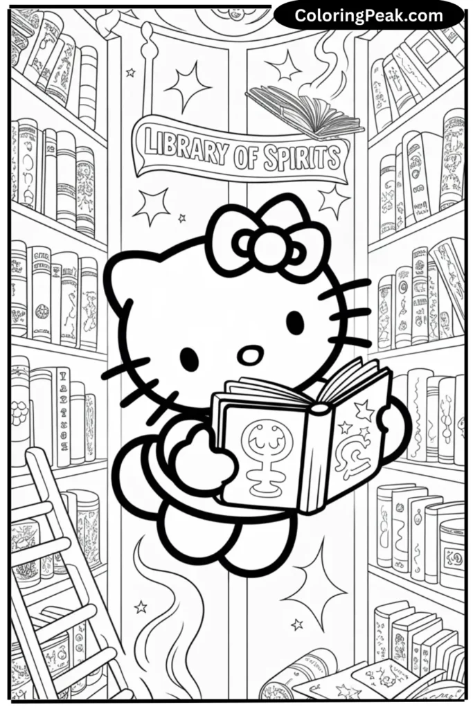 Hello Kitty Haunted Library
