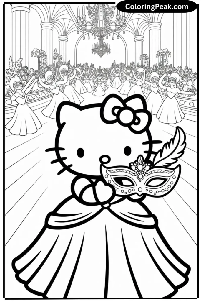 Hello Kitty Masquerade Ball