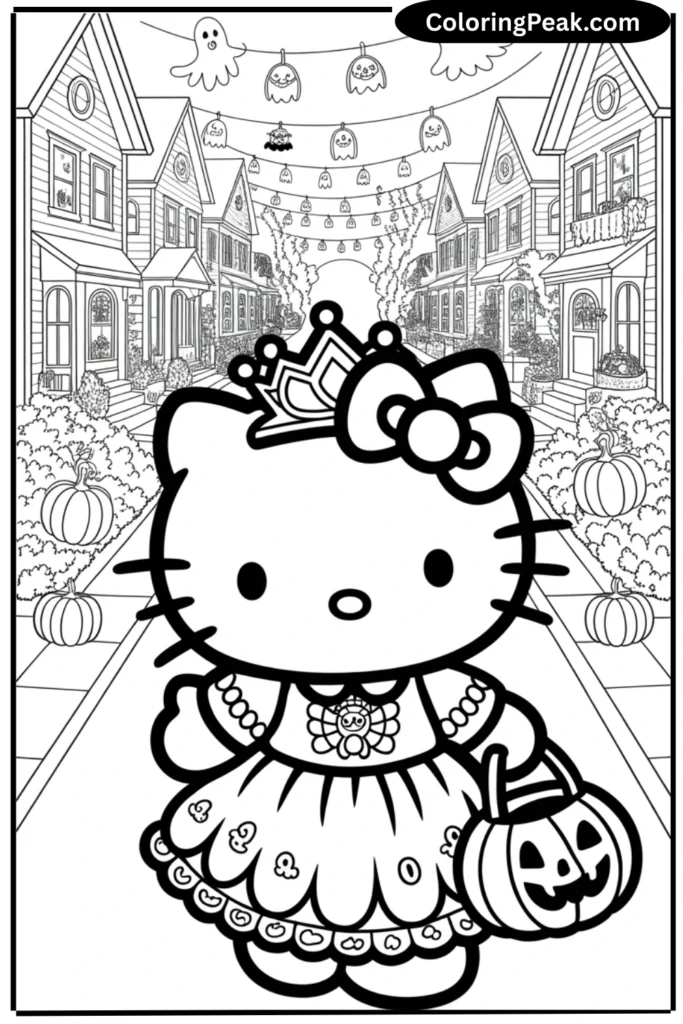 Hello Kitty Trick-or-Treating