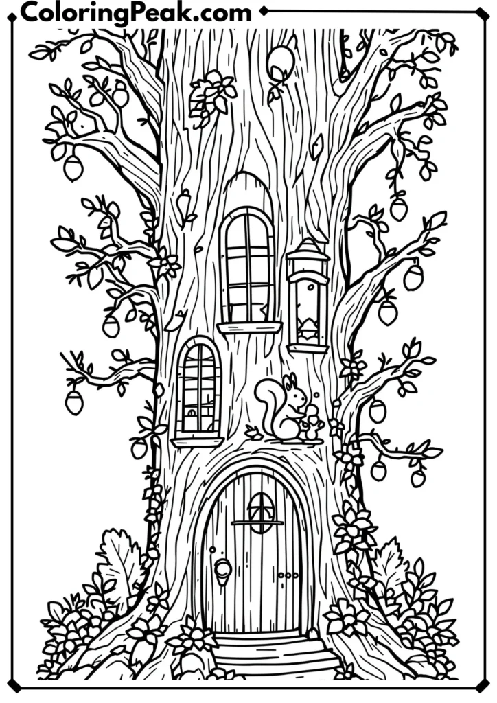 Squirrel's Tree House