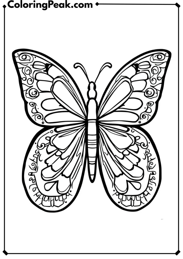 Symmetry Practice Butterfly