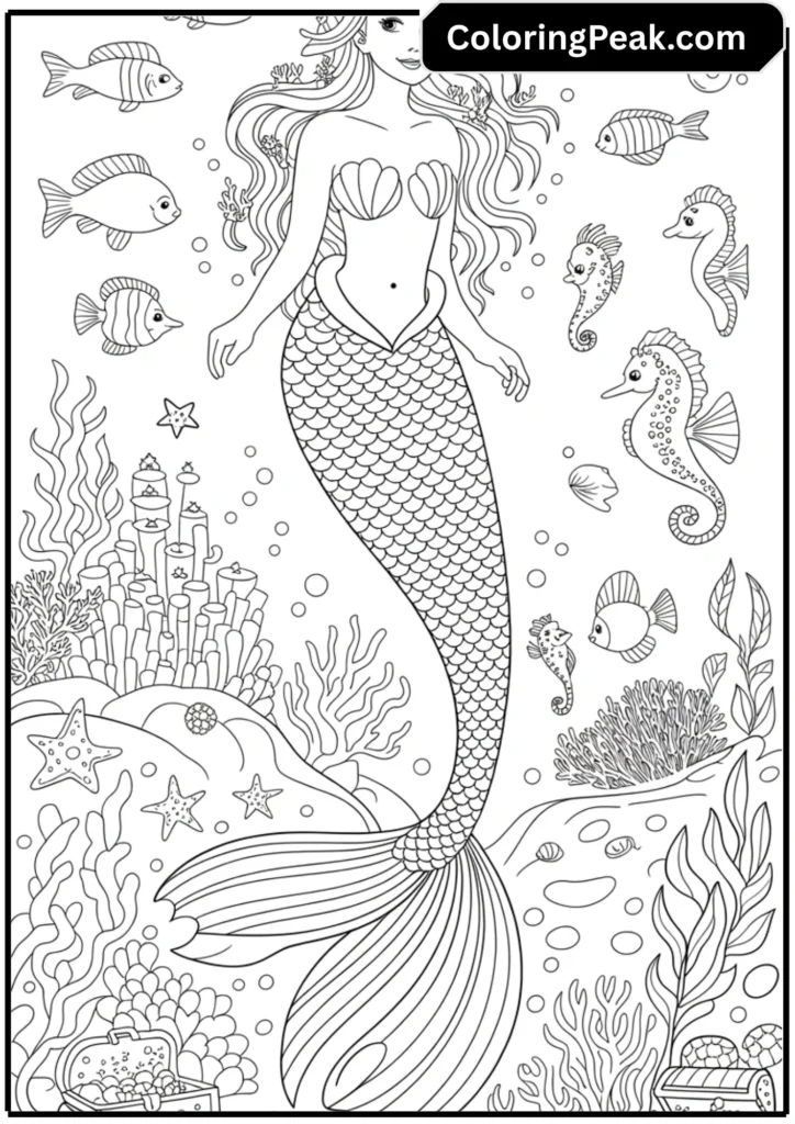 Underwater Mermaid Princess
